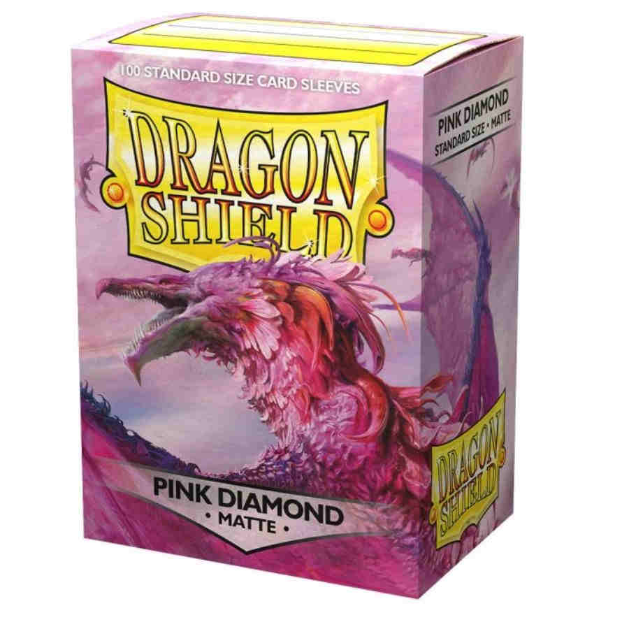 [AT-11039] Dragon Shield Standard Sleeves - Pink Diamond (100 Sleeves)
