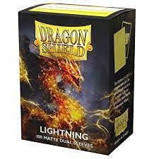 [AT-15047] Dragon Shield Dual Matte Sleeves - Lightning 'Ailia' (100 Sleeves)
