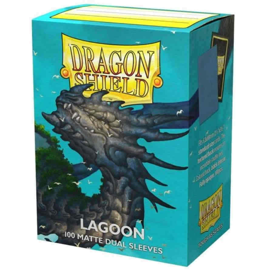 [AT-15048] Dragon Shield Dual Matte Sleeves - Lagoon 'Saras' (100 Sleeves)