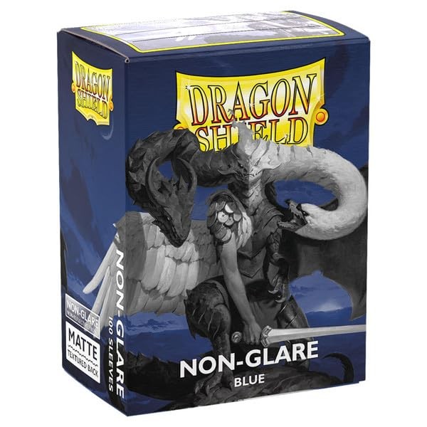 [AT-11823] Dragon Shield Matte Non-Glare Sleeves - Blue (100 Sleeves)