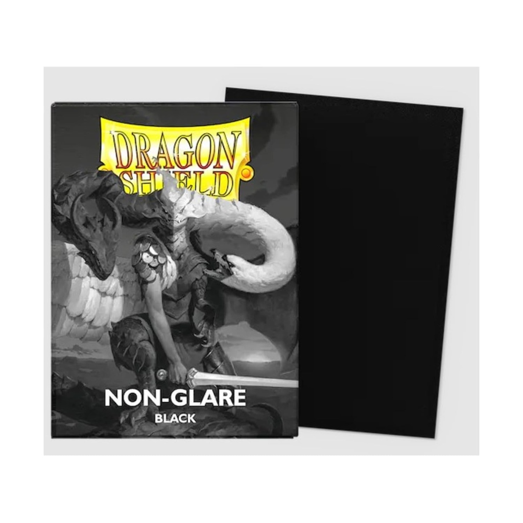 [AT-11822] Dragon Shield Sleeves - Matte NonGlare Standard size - Black V2