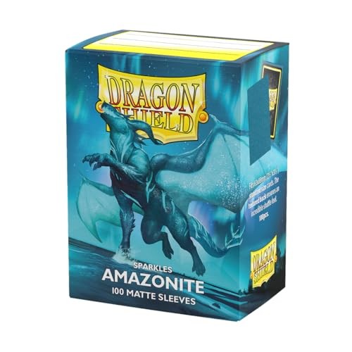 [AT-11062] Dragon Shield Sleeves - Matte Standard size - Amazonite (100 Sleeves)