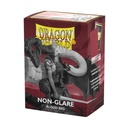 Dragon Shield Matte Non-Glare Sleeves - Blood Red (100 Sleeves)