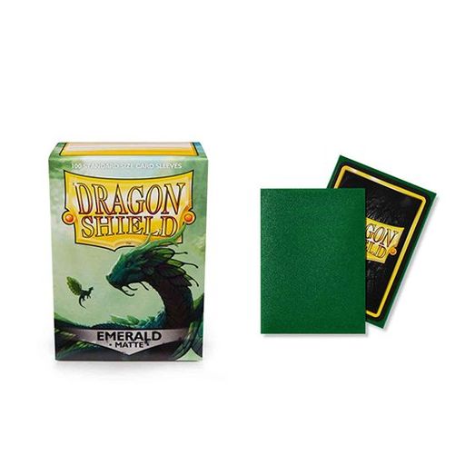 [AT-11036] Dragon Shield Matte Sleeves - Emerald (100 Sleeves)