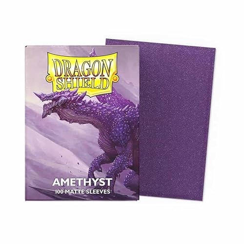 [AT-11060] Dragon Shield Standard Matte Sleeves - Amethyst (100 Sleeves)