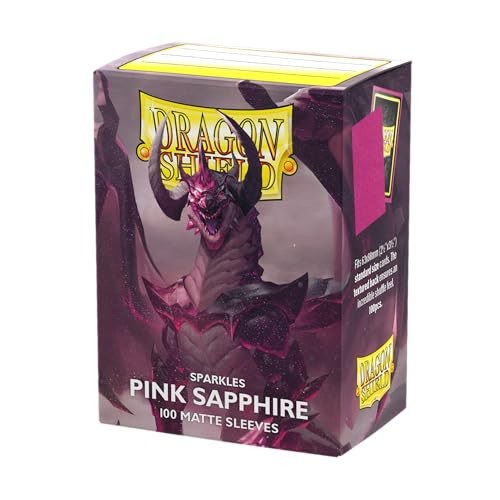 [AT-11061] Dragon Shield Sleeves - Matte Standard size - Pink Sapphire (100 Sleeves)