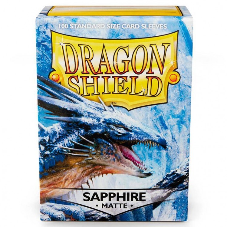 [AT-11028] Dragon Shield Matte Sleeves - Sapphire (100 Sleeves)