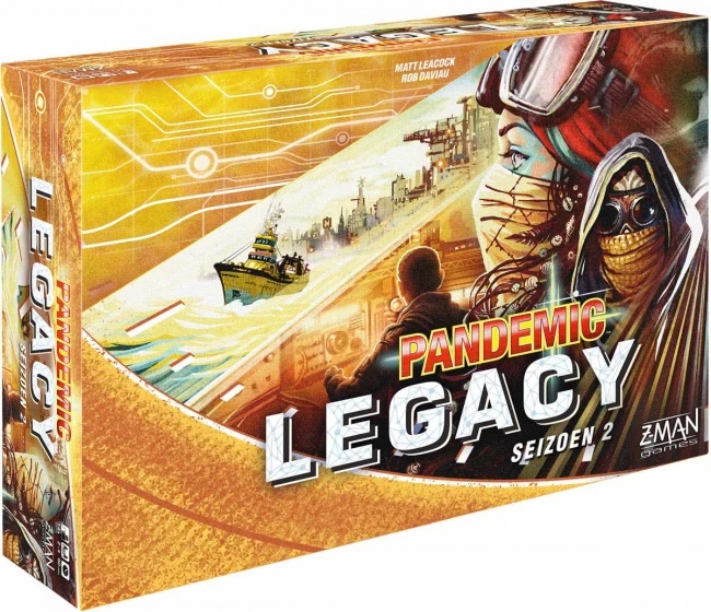 Pandemic Legacy Seizoen 2 NL - Gele editie