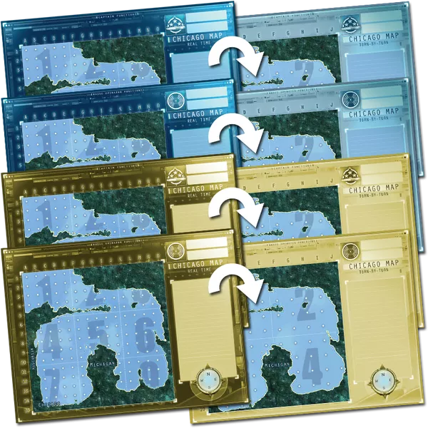 Captain Sonar: New York map