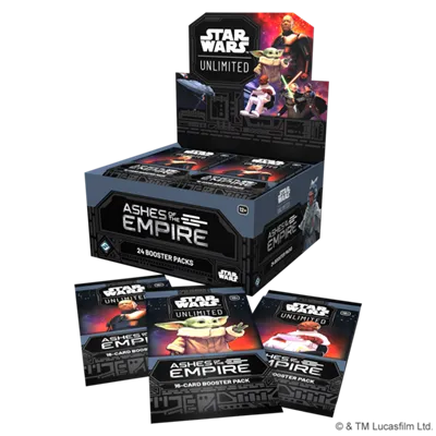 Star Wars: Unlimited -  Ashes of the Empire Booster Display (24 boosters) - EN