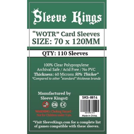 Sleeve Kings - WOTR Card Sleeves (70x120mm) 110pcs