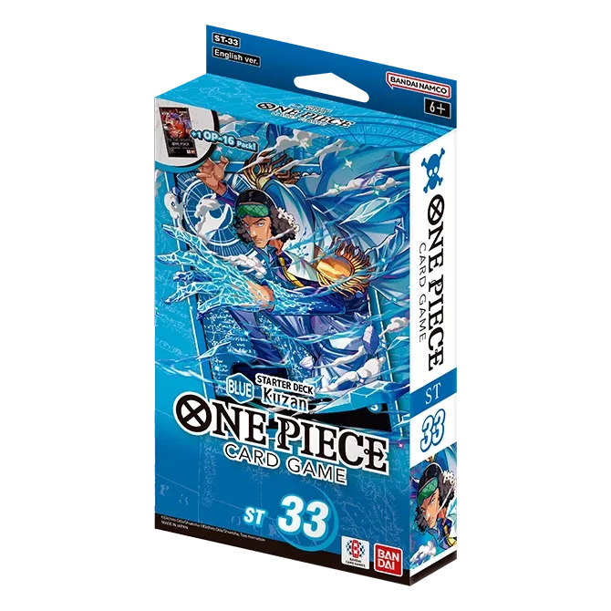 One Piece Card Game - STARTER DECK -BLUE Kuzan- [ST-33]