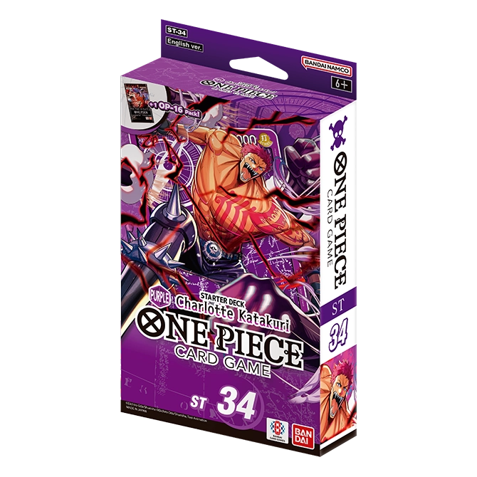 [ST-34] One Piece Card Game - STARTER DECK -PURPLE Charlotte Katakuri- [ST-34]