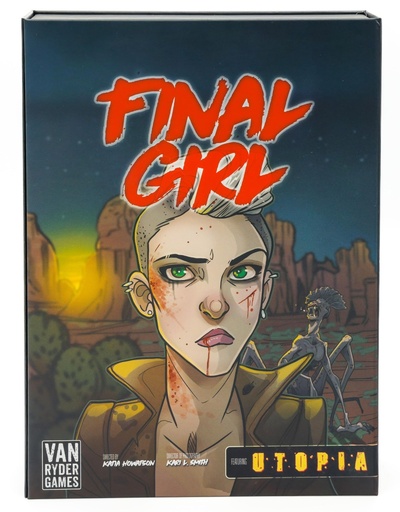 Van Ryder Games - Horror Board Game - Final Girl - Don't Make a Sound - Feature Film Box - Core Box Required - 1 Player - 20-60 Minutes Gameplay - Tee