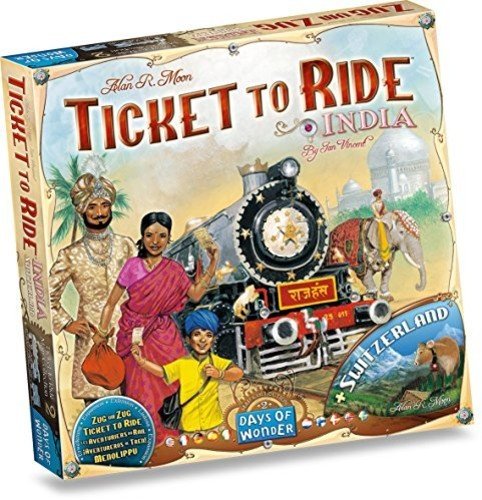 Ticket to Ride Map Collection: Volume 2 - India & Switzerland