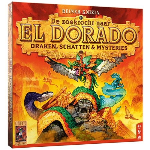 [999-ELD04] Bordspel De Zoektocht Naar El Dorado: Draken, Schatten & Mysteries